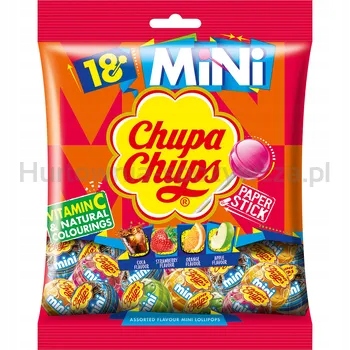 Levně Chupa Chups Mini s vitamínem C 108 g