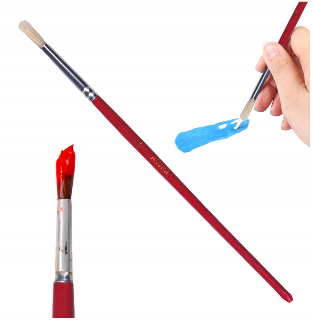 Pędzel szkolny okrągły nr 10 ASTRA