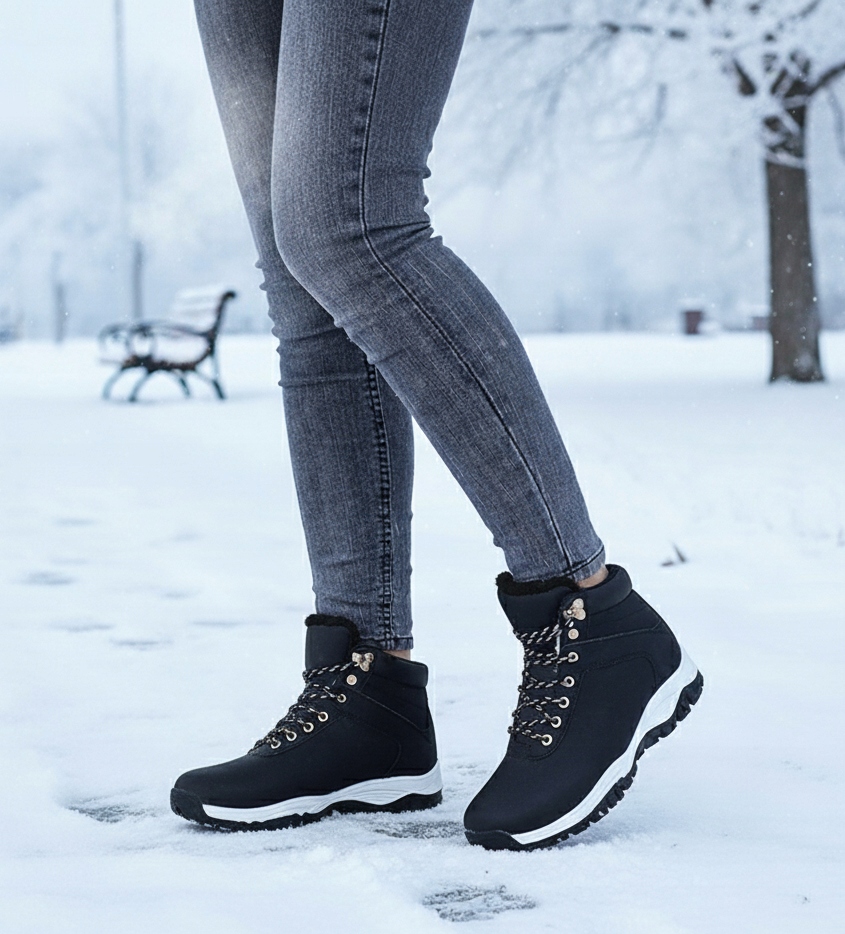 BUTY ZIMOWE DAMSKIE SPORTOWE OCIEPLANE ŚNIEGOWCE TRAPERY Botki P3 Kod producenta D98st