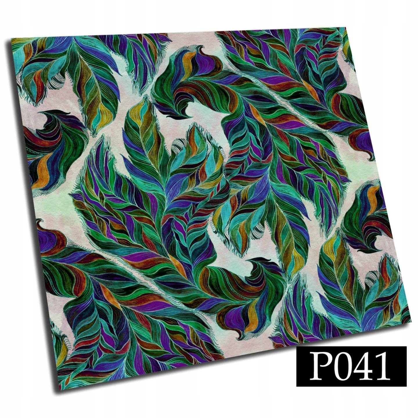 

Samoprzylepne płytki Pcv 30cm Pióra Wzór Retro