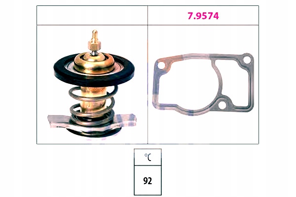 TERMOSTAT OPEL 92C 2,0DTI 2,2DTI 02- VECTRA EPS Producent części EPS