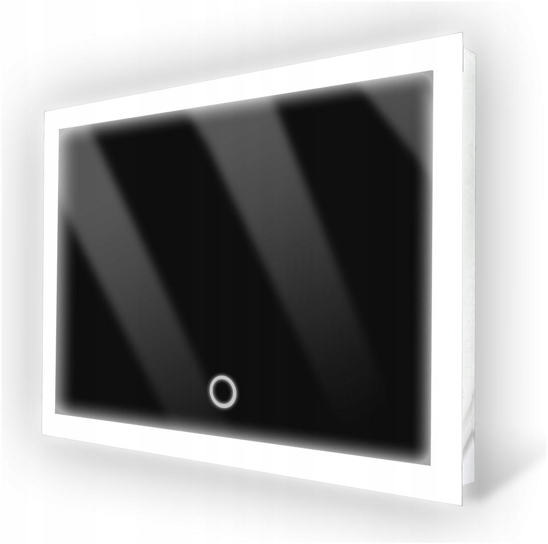 

Lustro Łazienkowe Led 110x110 Włącznik Dotykowy