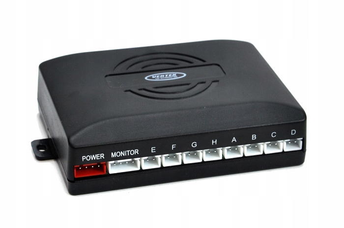 Sensory parkowania 8x czujnik czarny wyswietlacz Sensor type ultrasonic