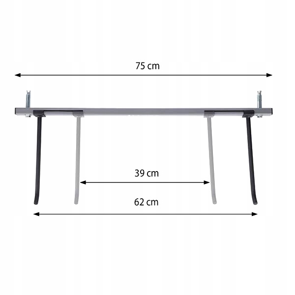 WIESZAK NA MATY TRENINGOWE HMS STR30 Marka HMS