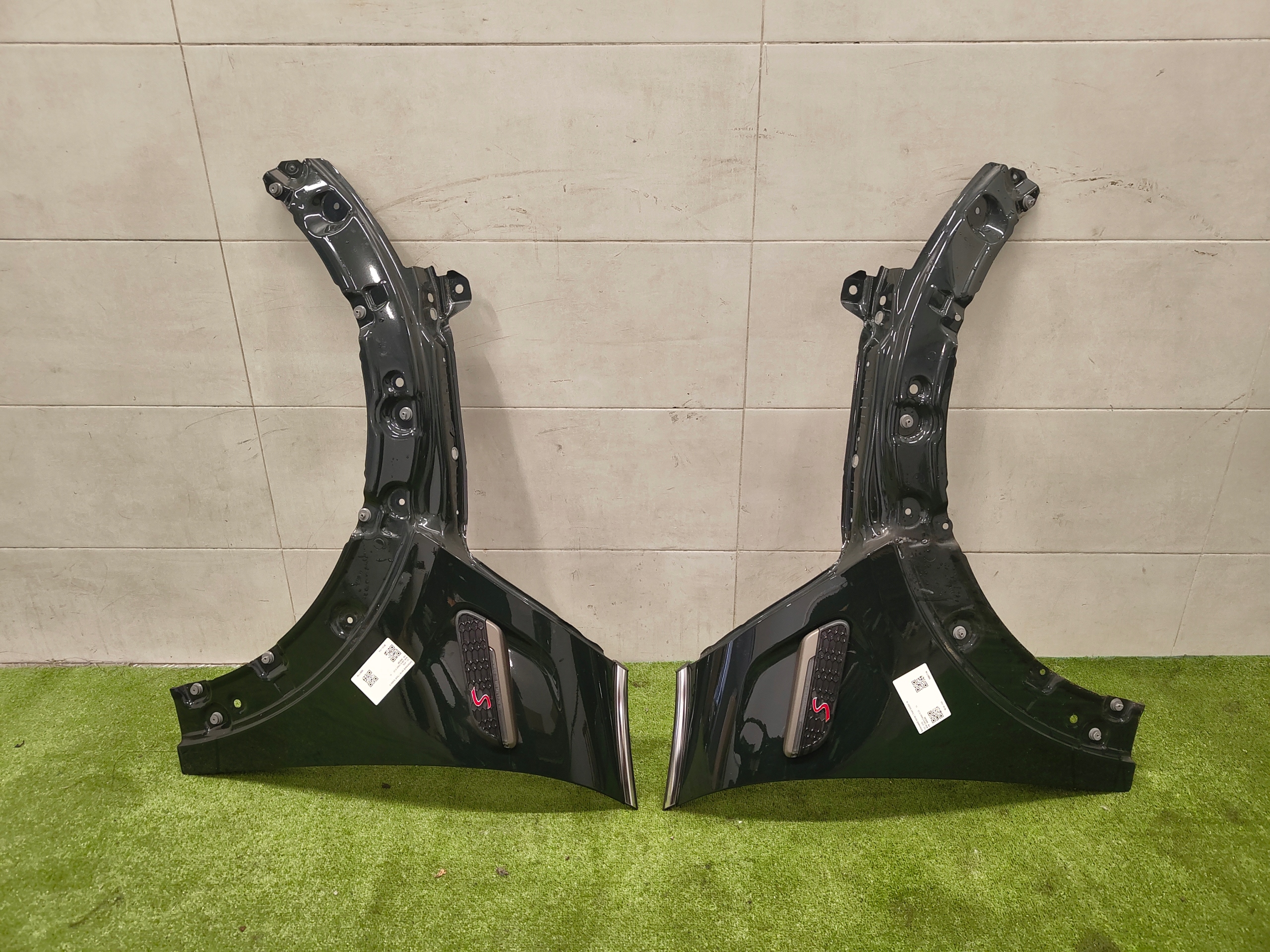 MINI F57 COOPER S LCI front bonnet bumper fenders lights support panel for radiators B48C