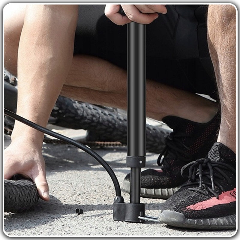 POMPKA ROWEROWA 5w1 z wężykiem PIŁEK ROWERU MOCNA Marka bez marki