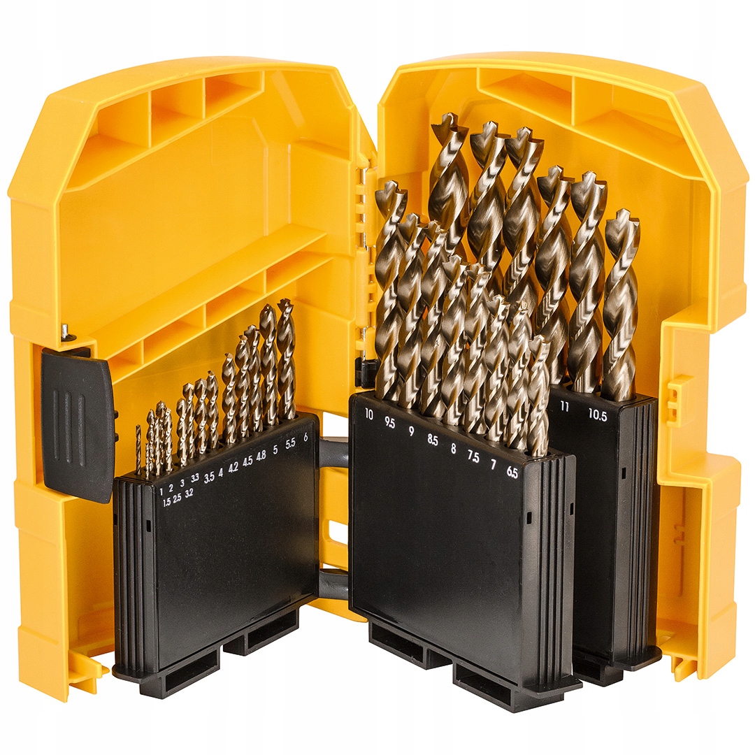 Sada vrtáků do kovu DeWALT DT4957 Extreme 1-13 Hss-e kobaltové 29 ks