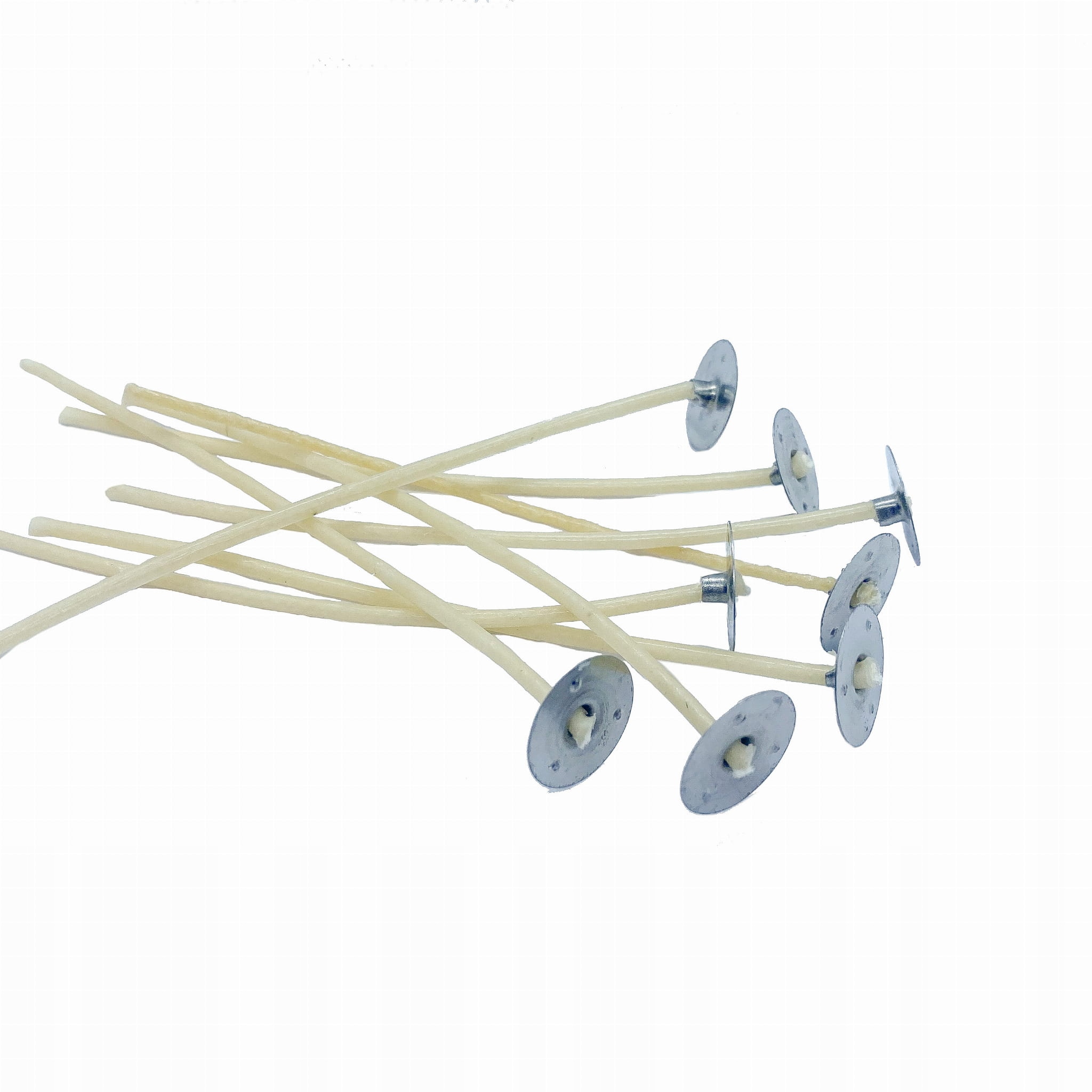 

Knot bawełniany z blaszką do świec 15cm 10 szt.