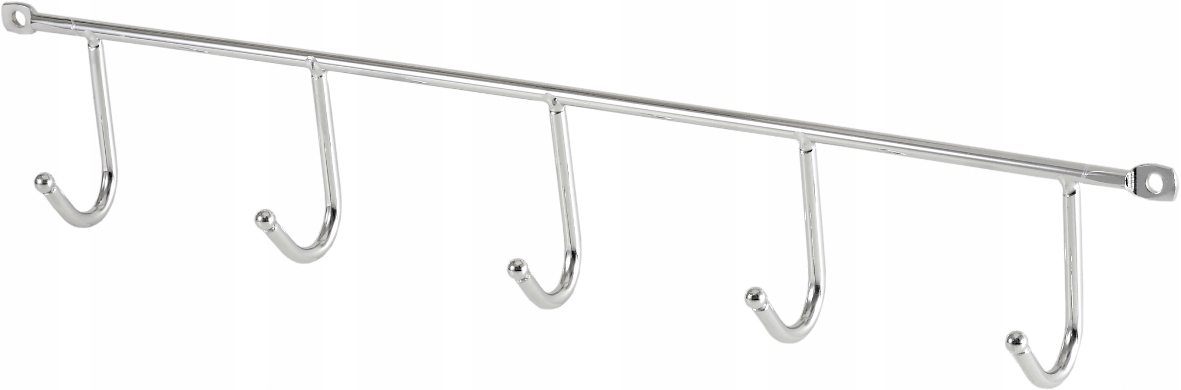Wieszak hak ścienny 5 haczyków chrom - CWJ241B-2 AMIX
