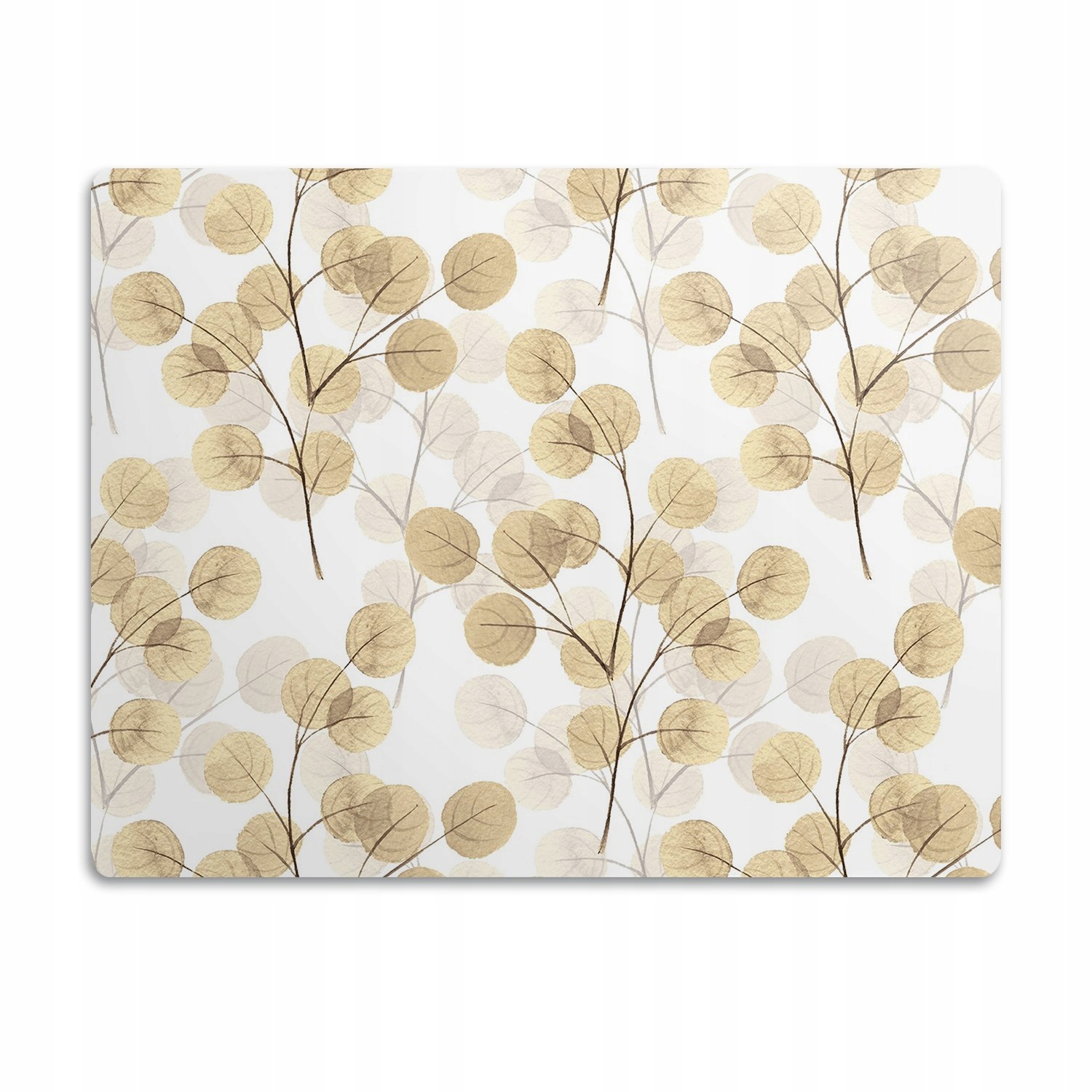 Levně Pro psa podložka pod misku Větve s listy 60x40 cm