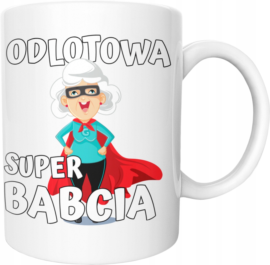 

Kubek z nadrukiem dla Odlotowa Babcia