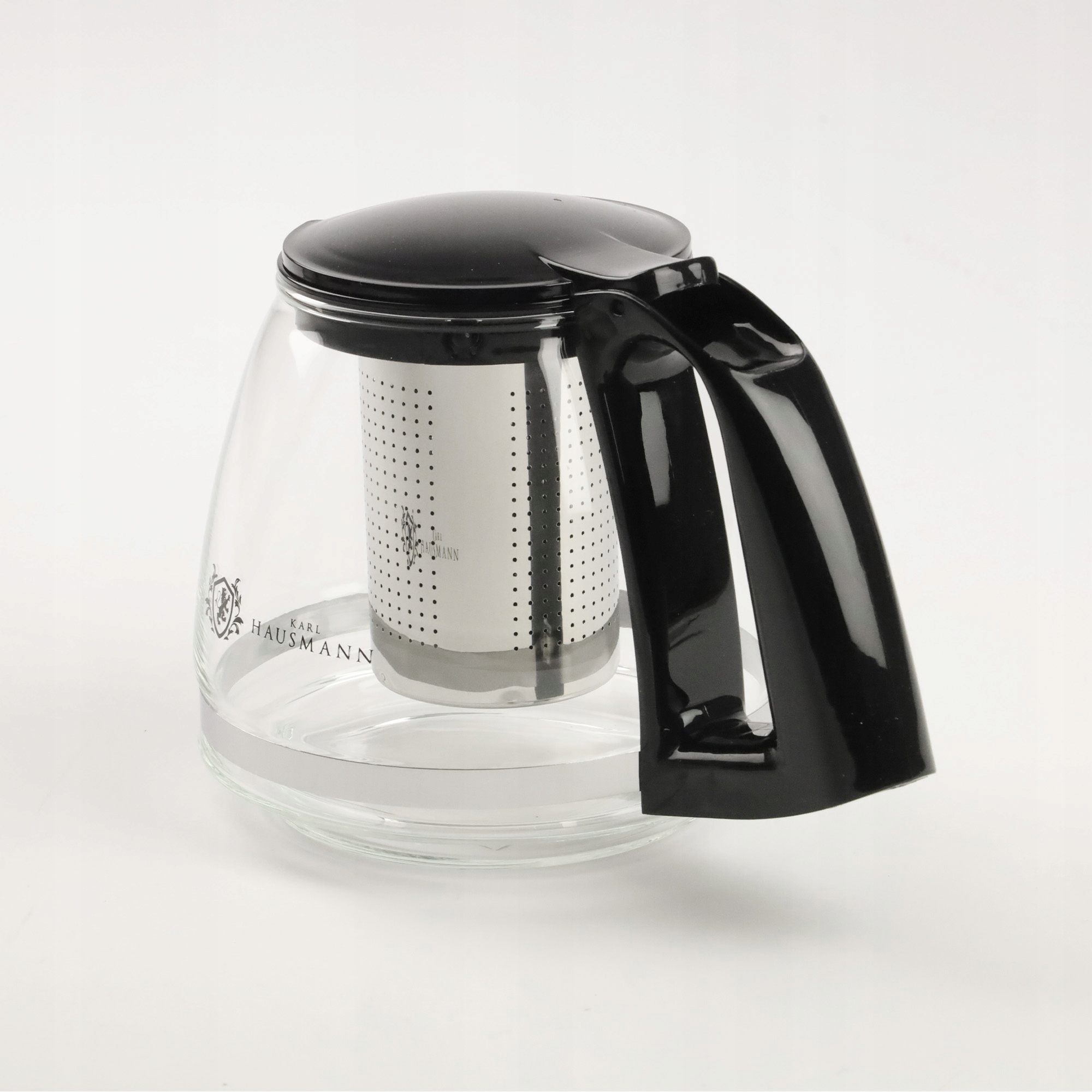 DZBANEK SZKLANY Z STALOWYM ZAPARZACZEM ZAPARZACZ DO HERBATY ZIÓŁ 750 ML