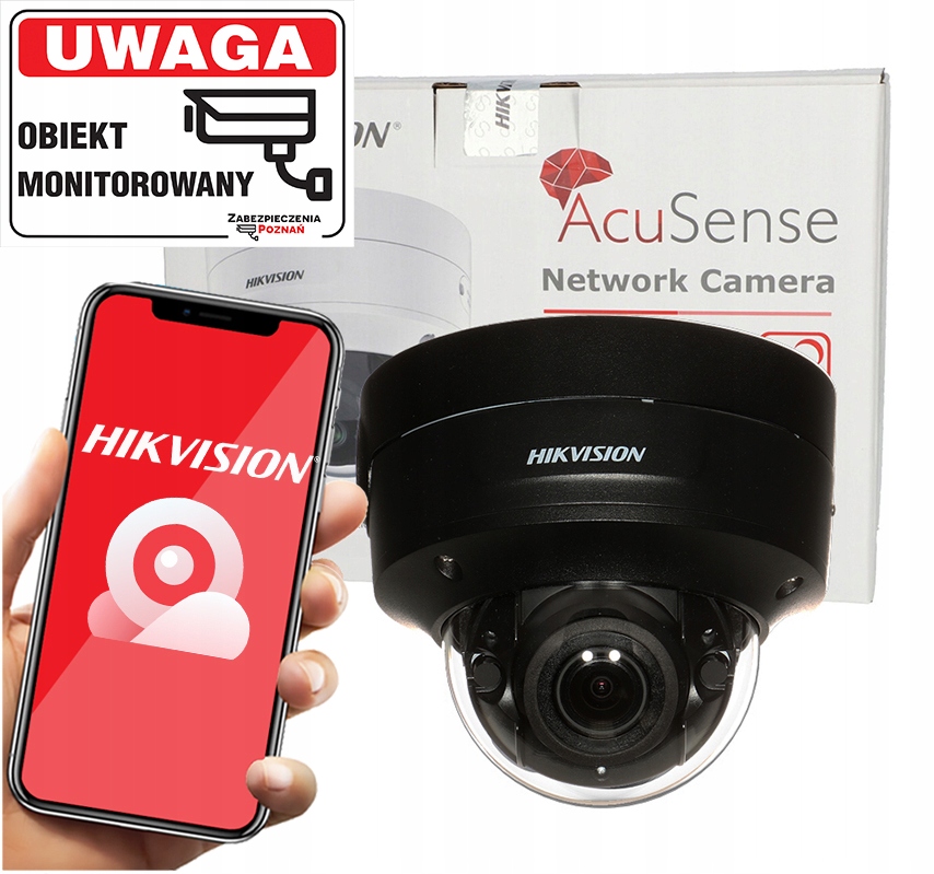 Kamera Hikvision Acusense Motozoom 2.8-12mm 4MPx