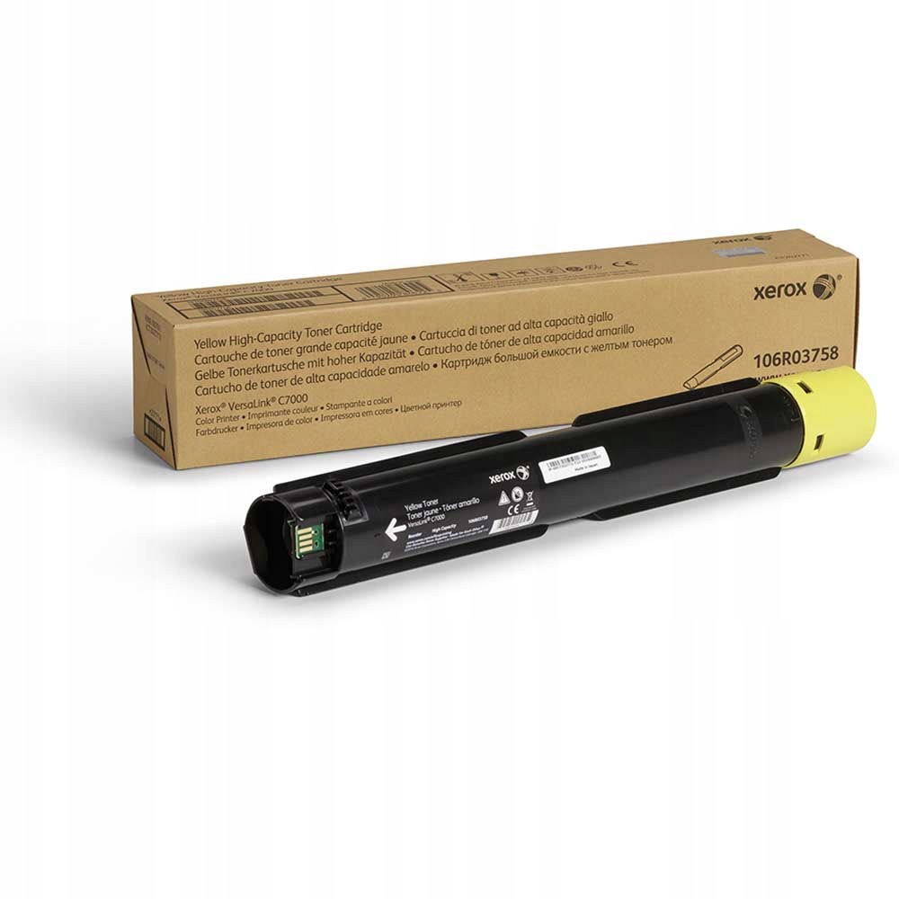 Xerox Yellow Hi Cap Toner Cartridge VLC7000 10100