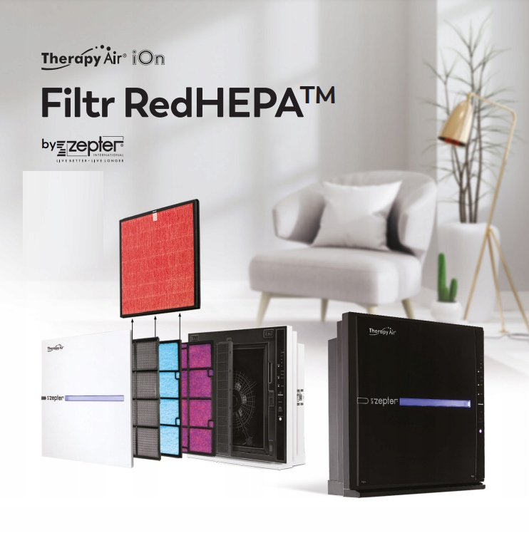 Zestaw filtrów - Therapy Air iOn PWC-570-49 Zepter Model Air iOn
