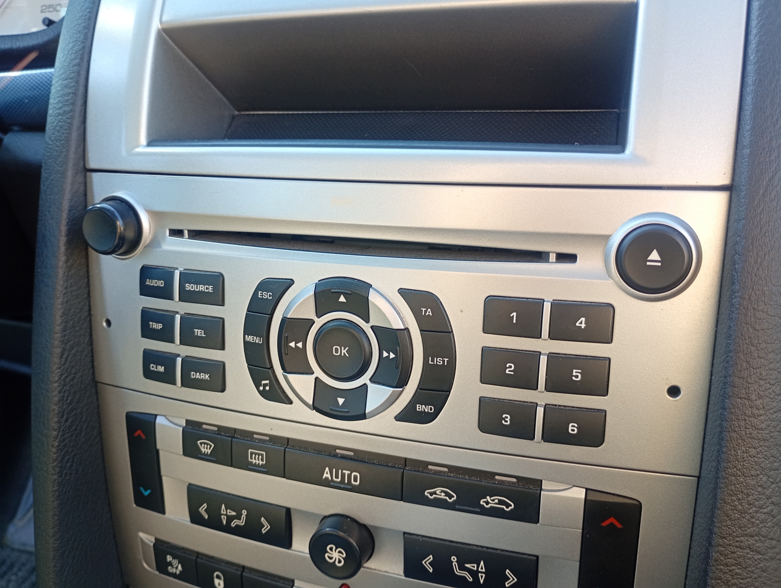 RADIO original CD missing code Peugeot 407 SW 04-10