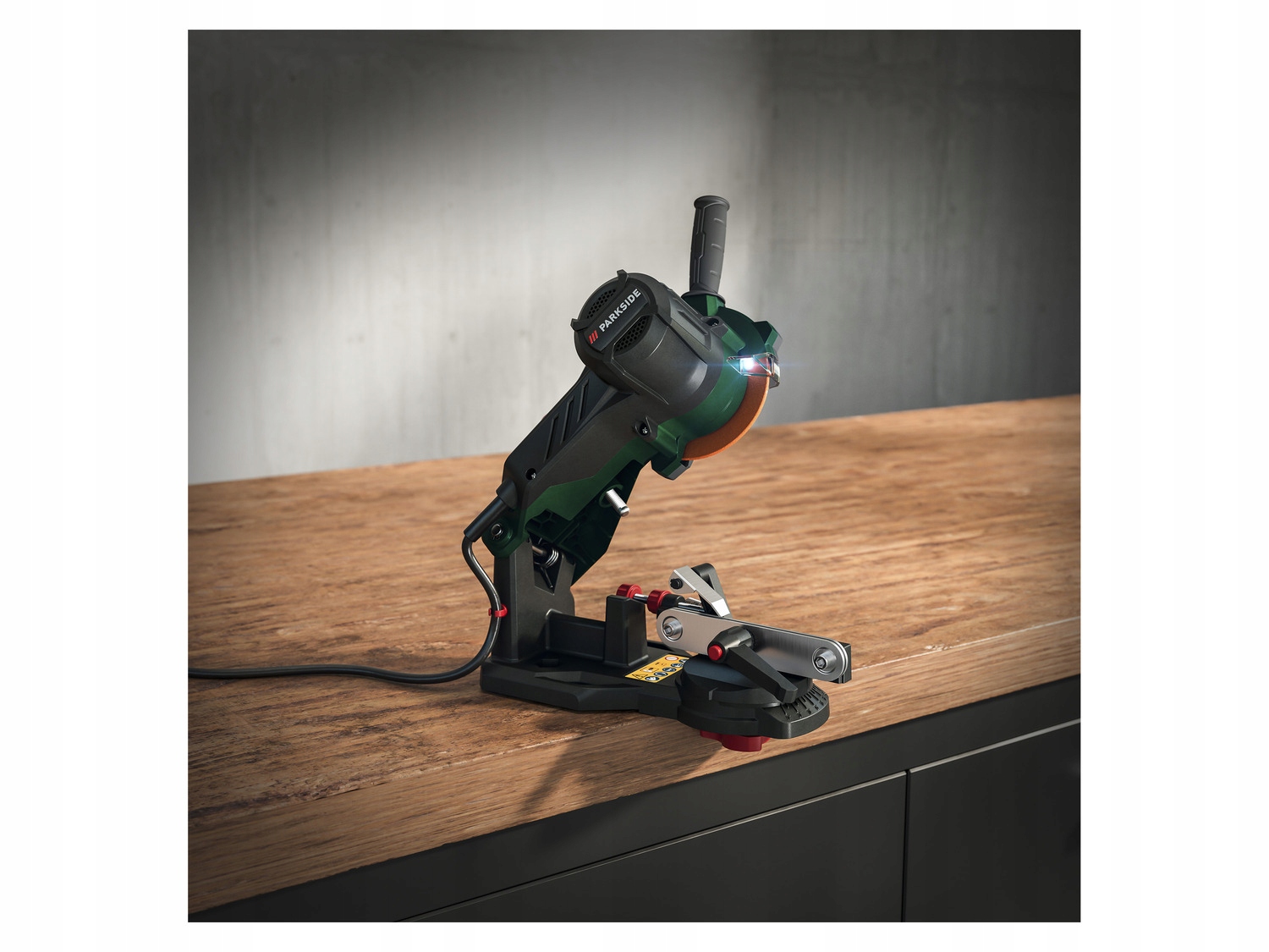 NOWOŚĆ PARKSIDE Ostrzałka do łańcuchów PSG 85 Maksymalna moc 85 W