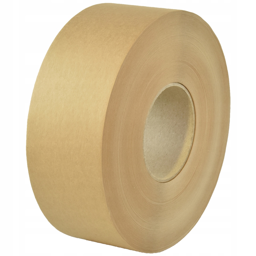 

70mm Papierowa taśma aktywowana wodą, podgumowana