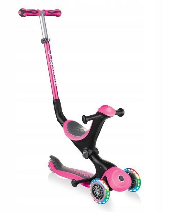 Hulajnoga jeździk Globber Go-up Deluxe Led Rośnie z Dzieckiem Lekka