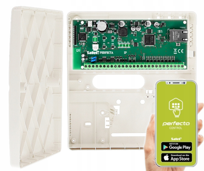 System Alarmowy Satel Perfecta-ip 64 M Ethernet Push Aplikacja 4 Strefy