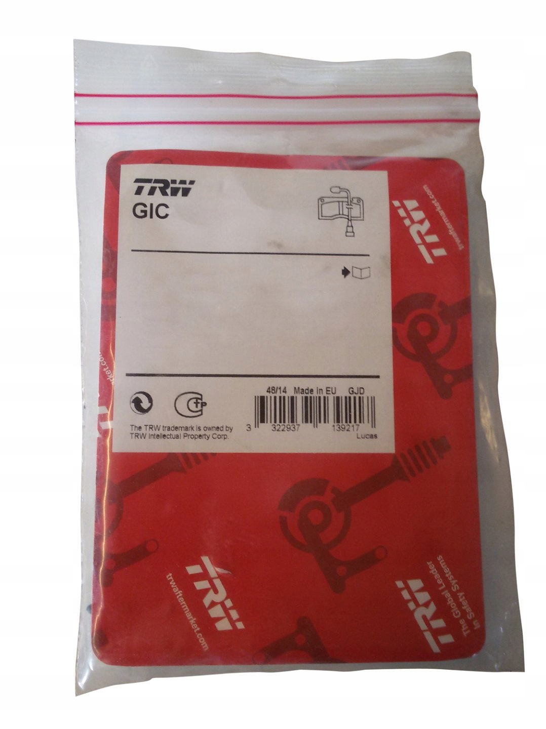 TRW ДАТЧИК ABS SEAT LEON,TOLEDO 04- /ПРОВ/ / L/