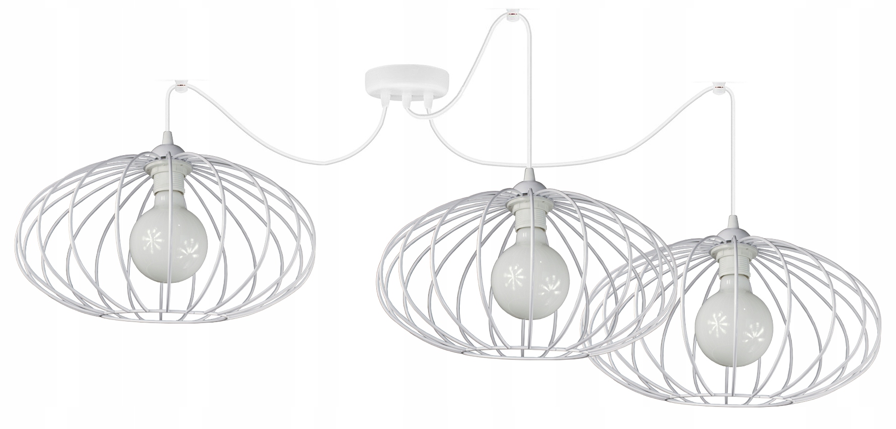 Závěsná stropní lustrová lampa Cora, stropní lampa do obývacího pokoje, loft, led