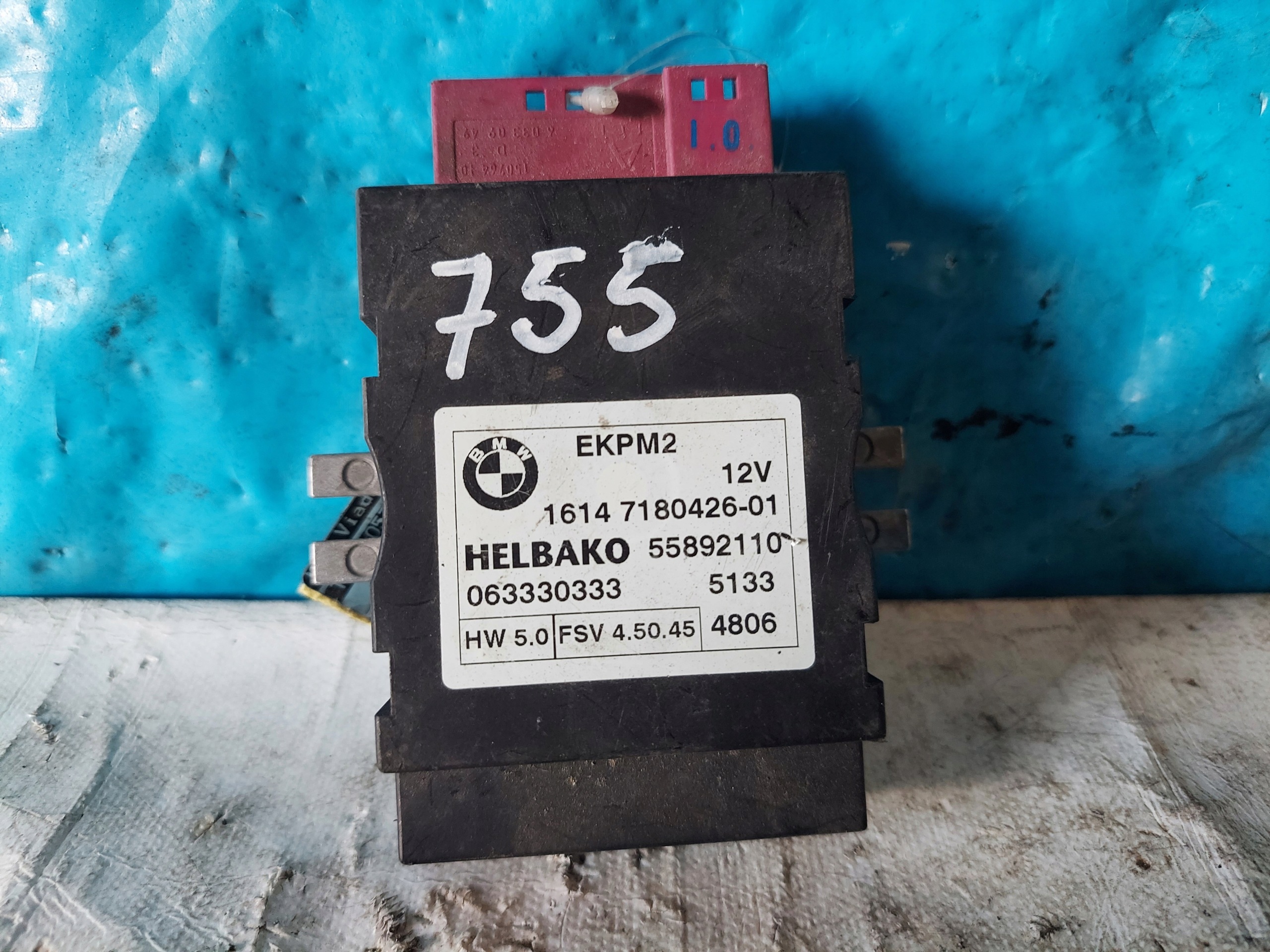 BMW 1 E87 1614718042601 Bedienteil POMPY des Kraftstoffsbehälters