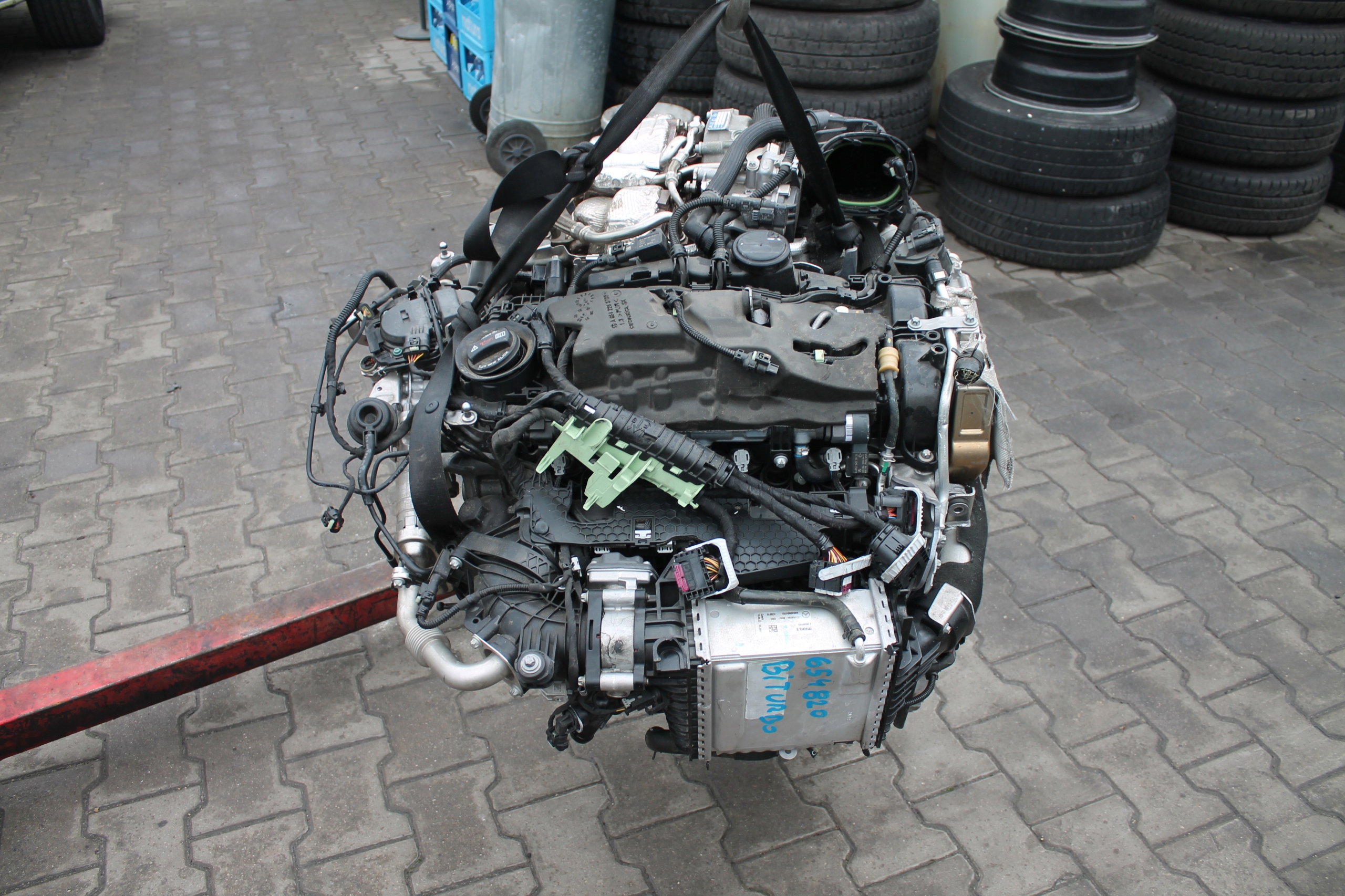 engine complete MERCEDES GLC GLE GLS C KLASA E 654820 BITURBO 9TYS KM