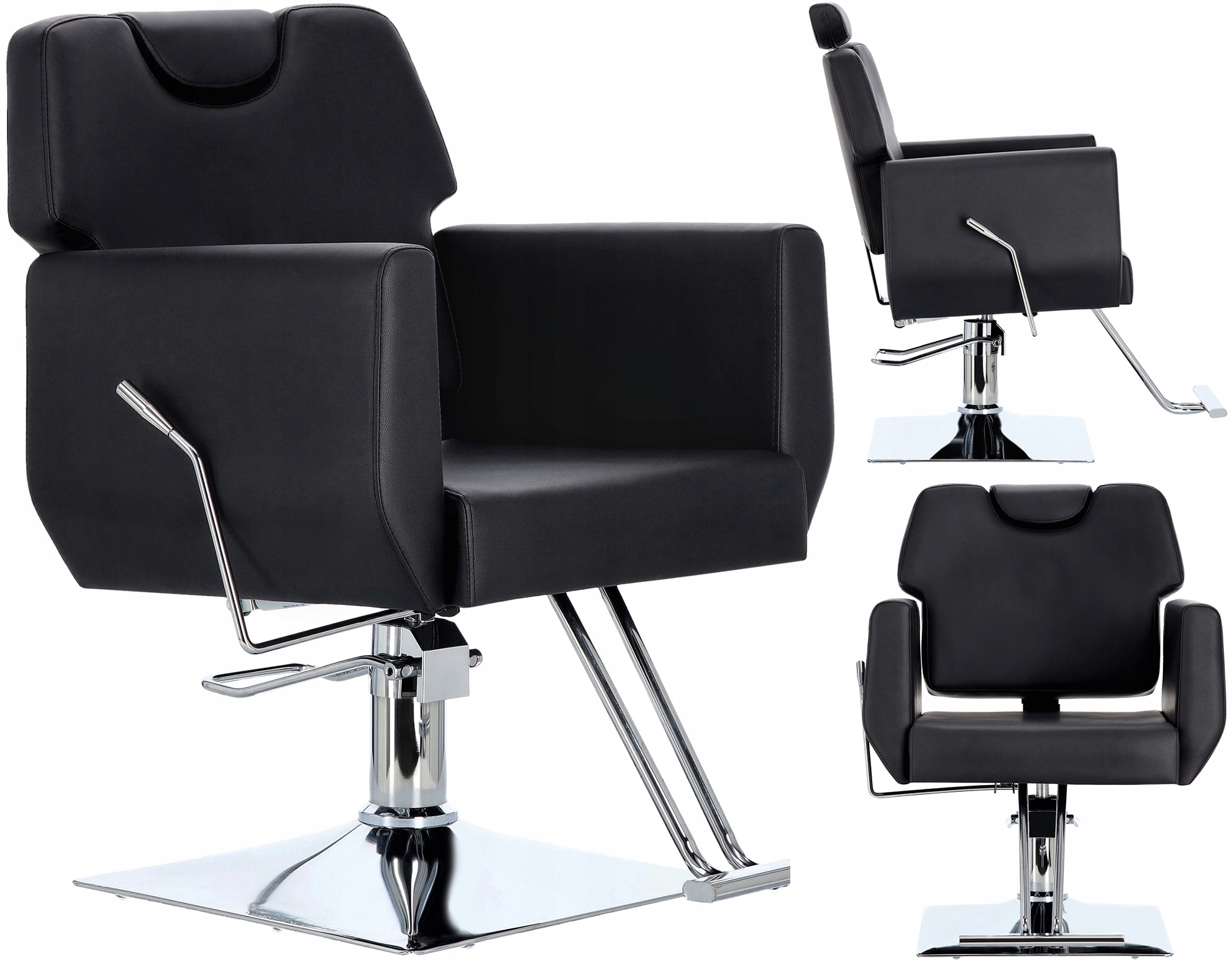 Fotel fryzjerski barberski hydrauliczny do salonu fryzjerskiego Xavier