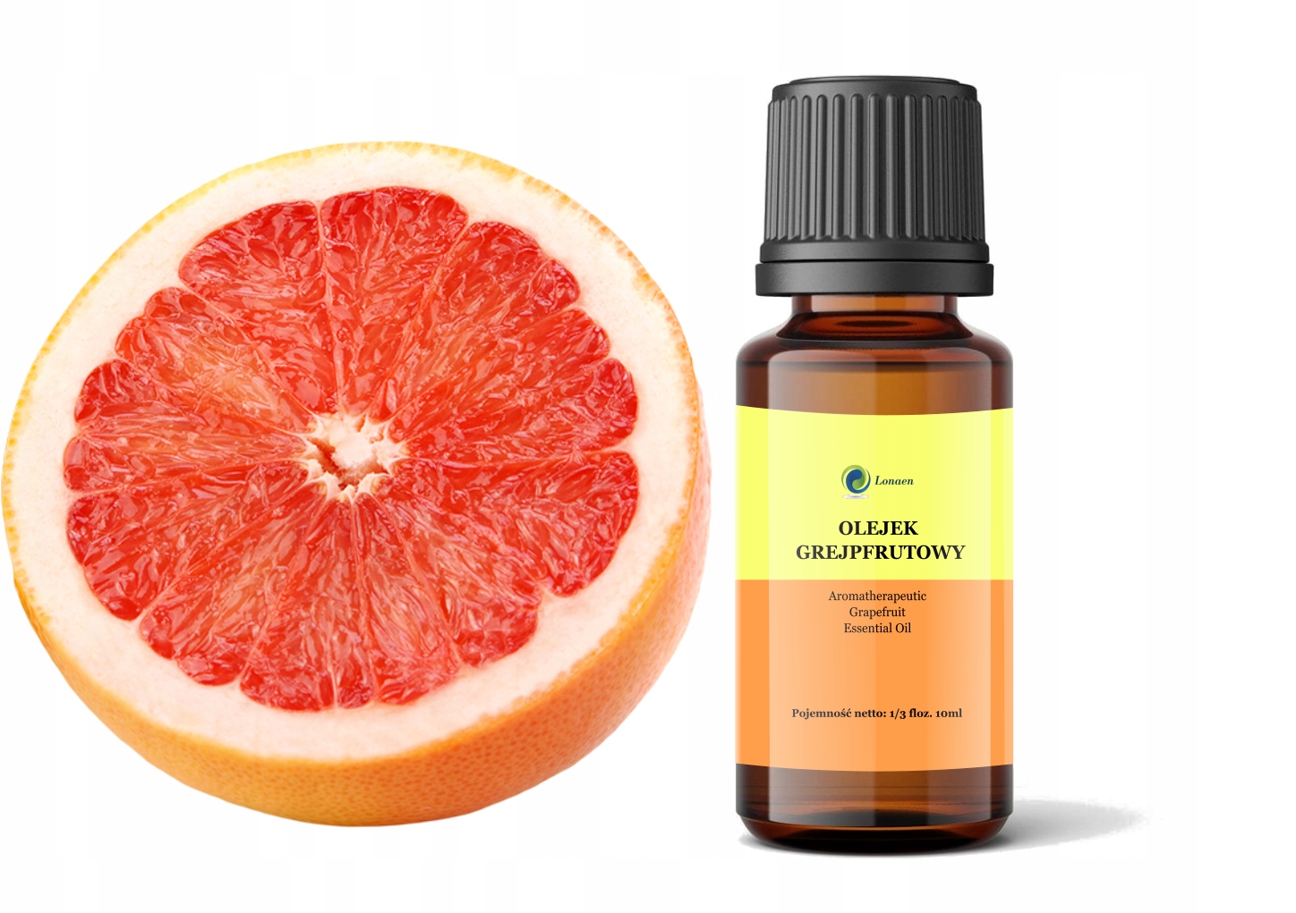 

Olejek Eteryczny Grejpfrutowy 10 ML Naturalny