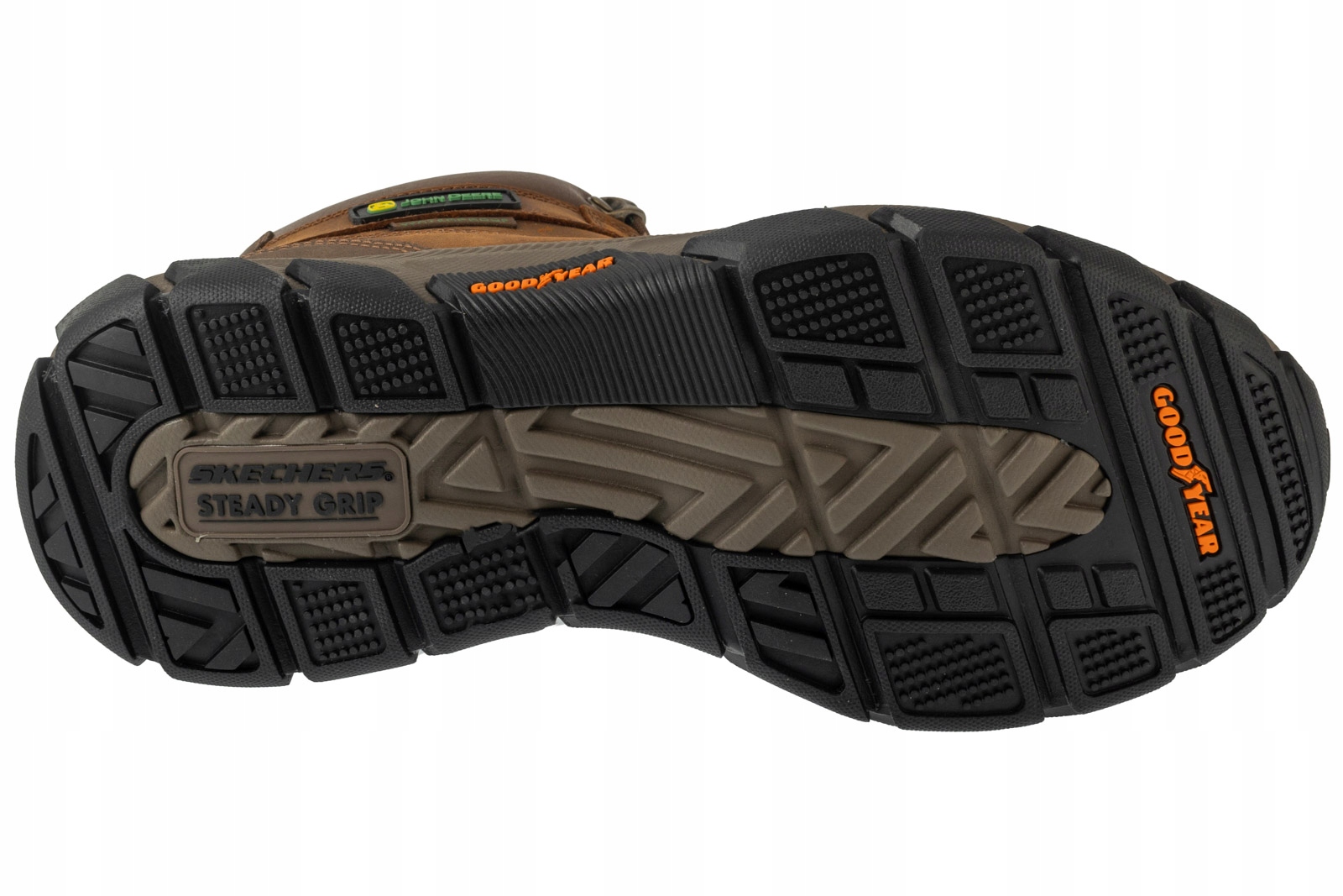 Skechers Respected Landin (42) Trekkingové boty pro muže Nubuk, hnědé