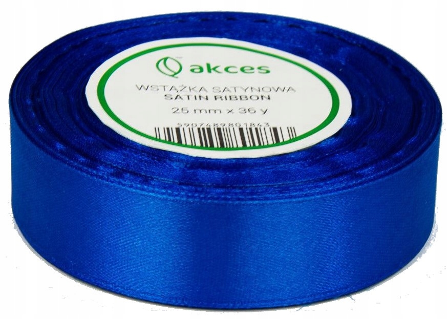 

Wstążka Tasiemka satynowa atłasowa 25mm/32m A-09