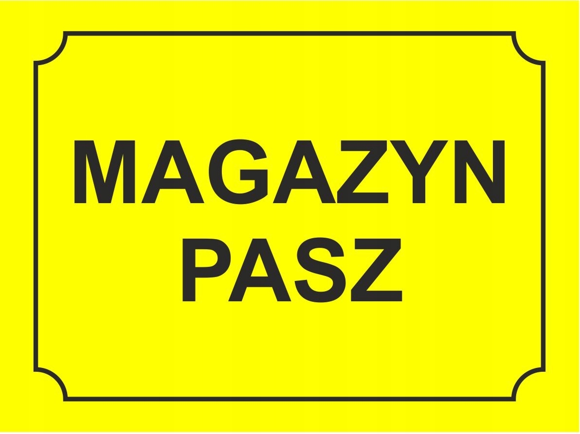 Nr.9 MAGAZYN PASZ. TABLICA OSTRZEGAWCZA