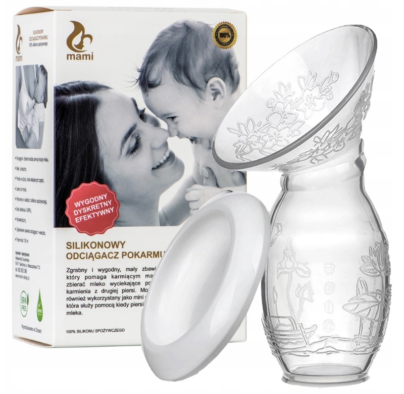 MAMI LAKTATOR KOLEKTOR MLEKA MAGICZNA BUTELKA ODCIĄGACZ