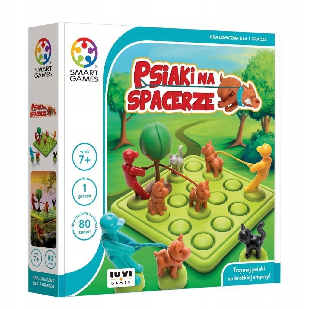 Logická hra pro jednoho hráče Smart Games Pejsci na procházce