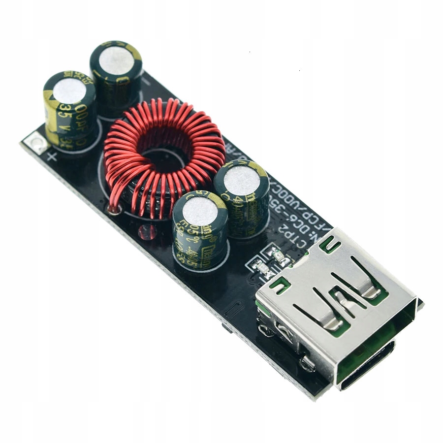 Przetwornica napięcia szybka ładowarka USB podwójn