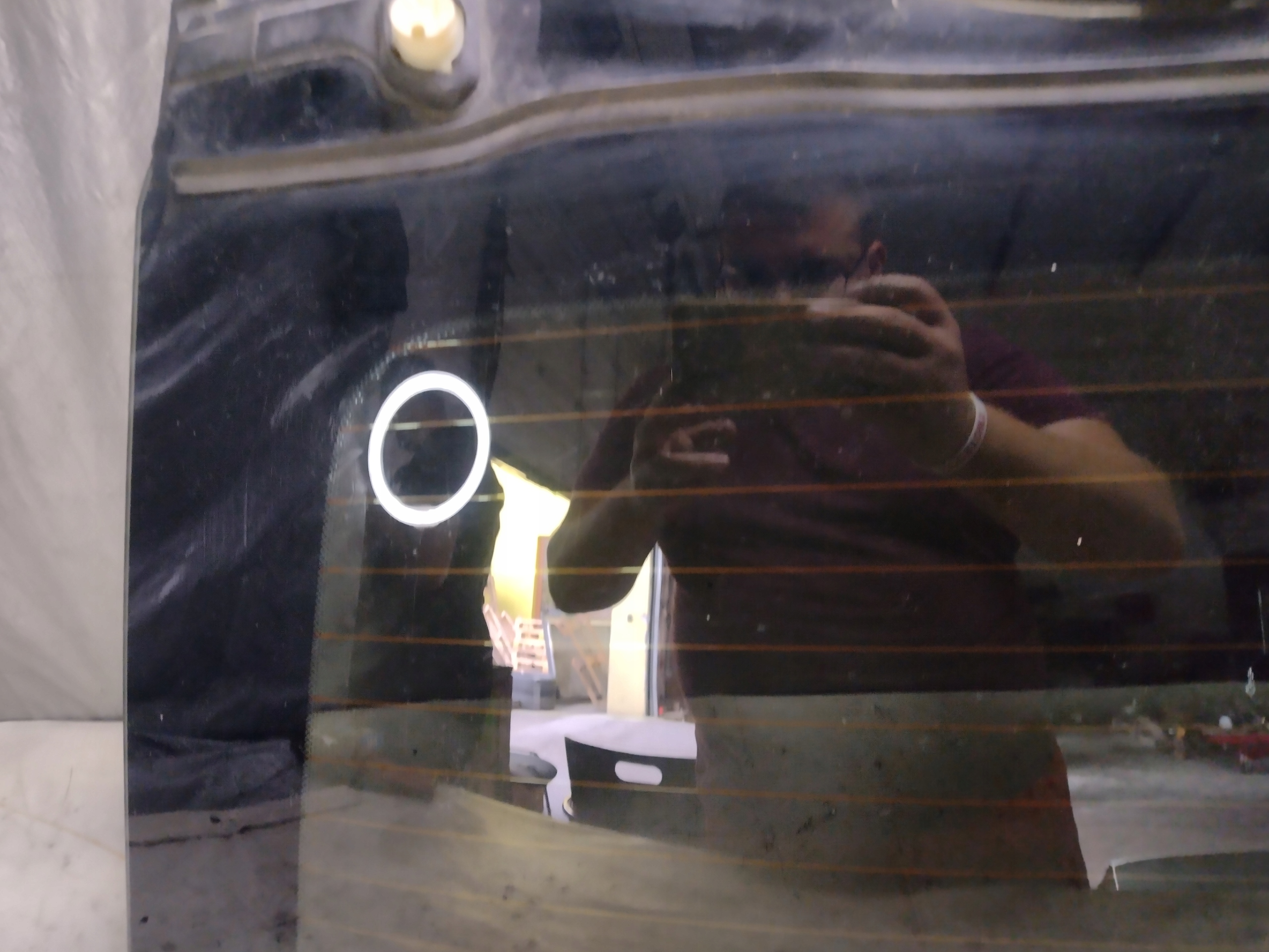 trunk door boot window BMW E91 lift