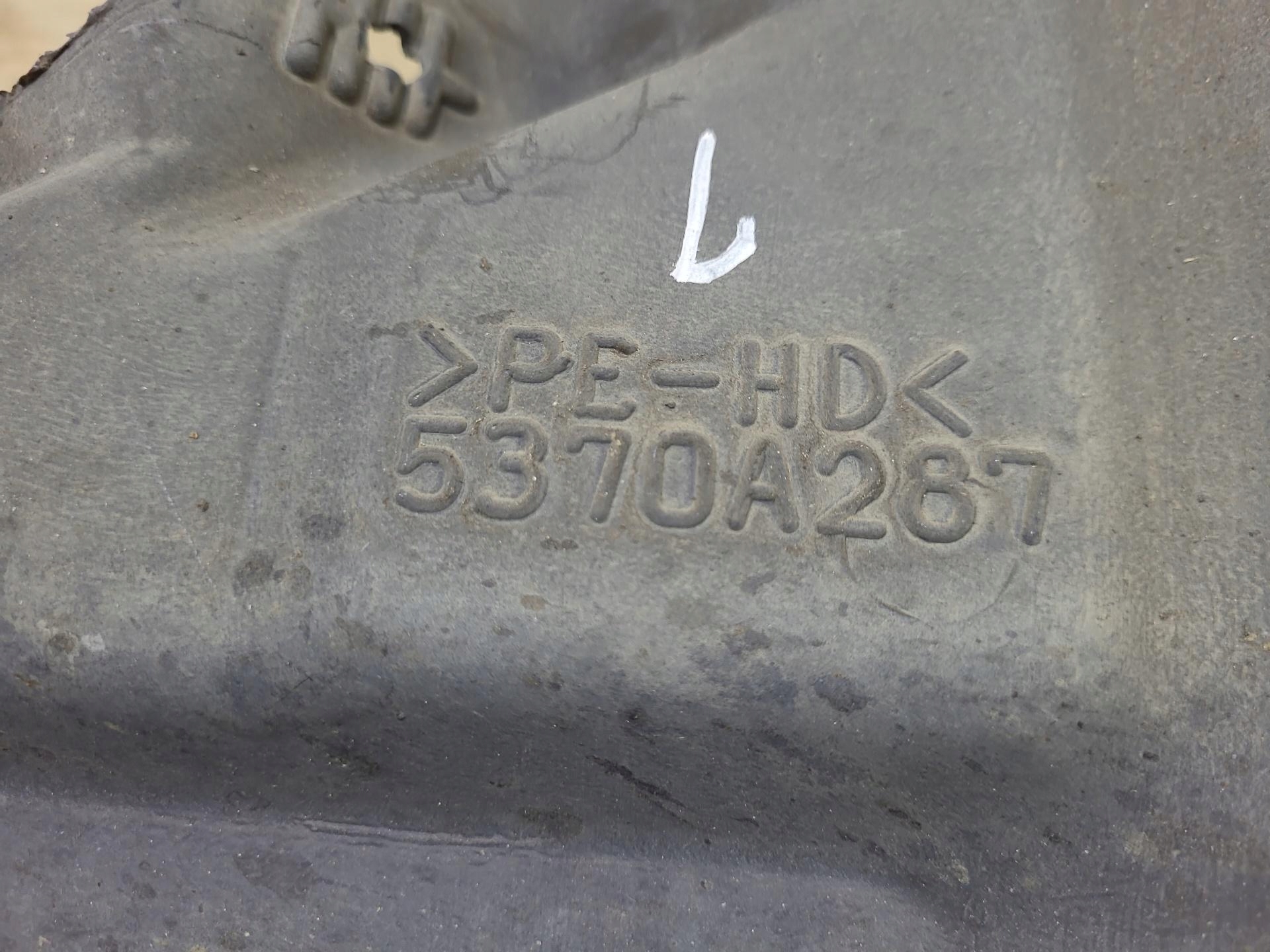 mudguard front left side Mitsubishi Lancer 10 CY4A 2007 5370A287