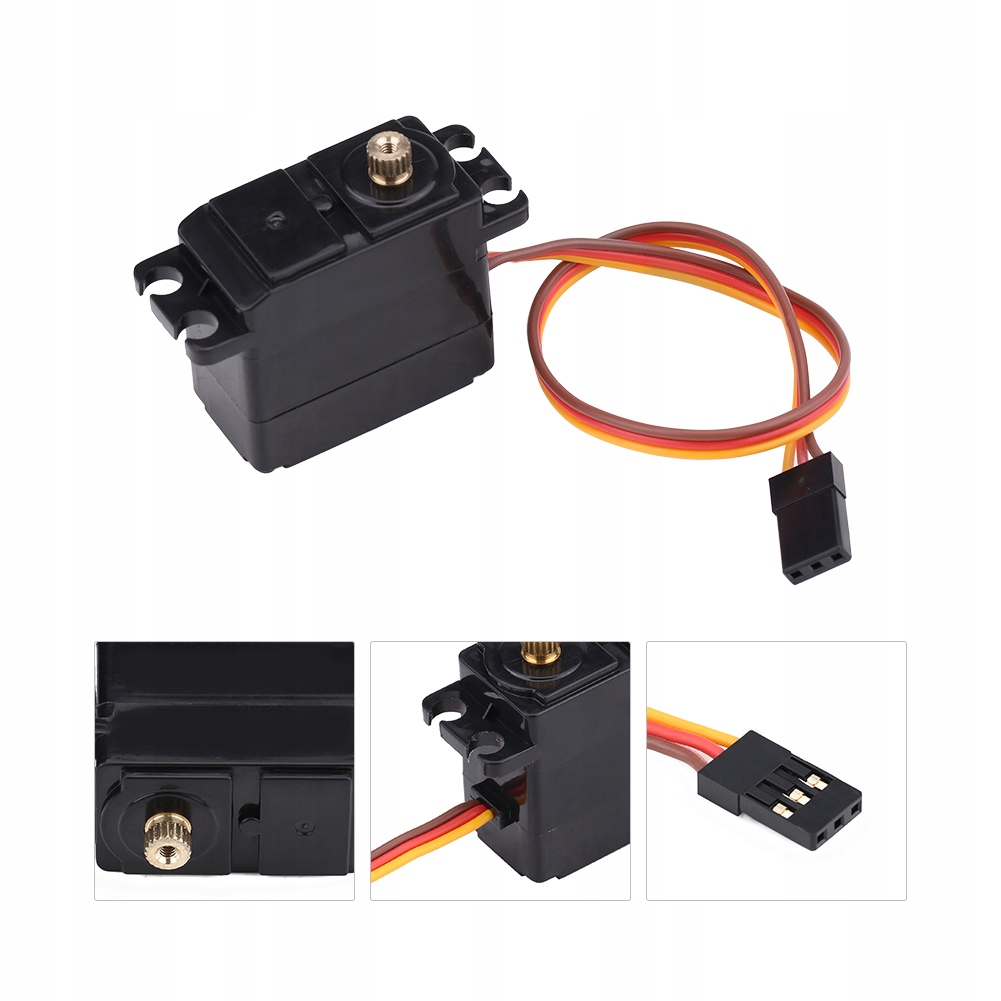 SERWO SERWOMECHANIZM 2,2KG METALOWE SAMOCHODU RC