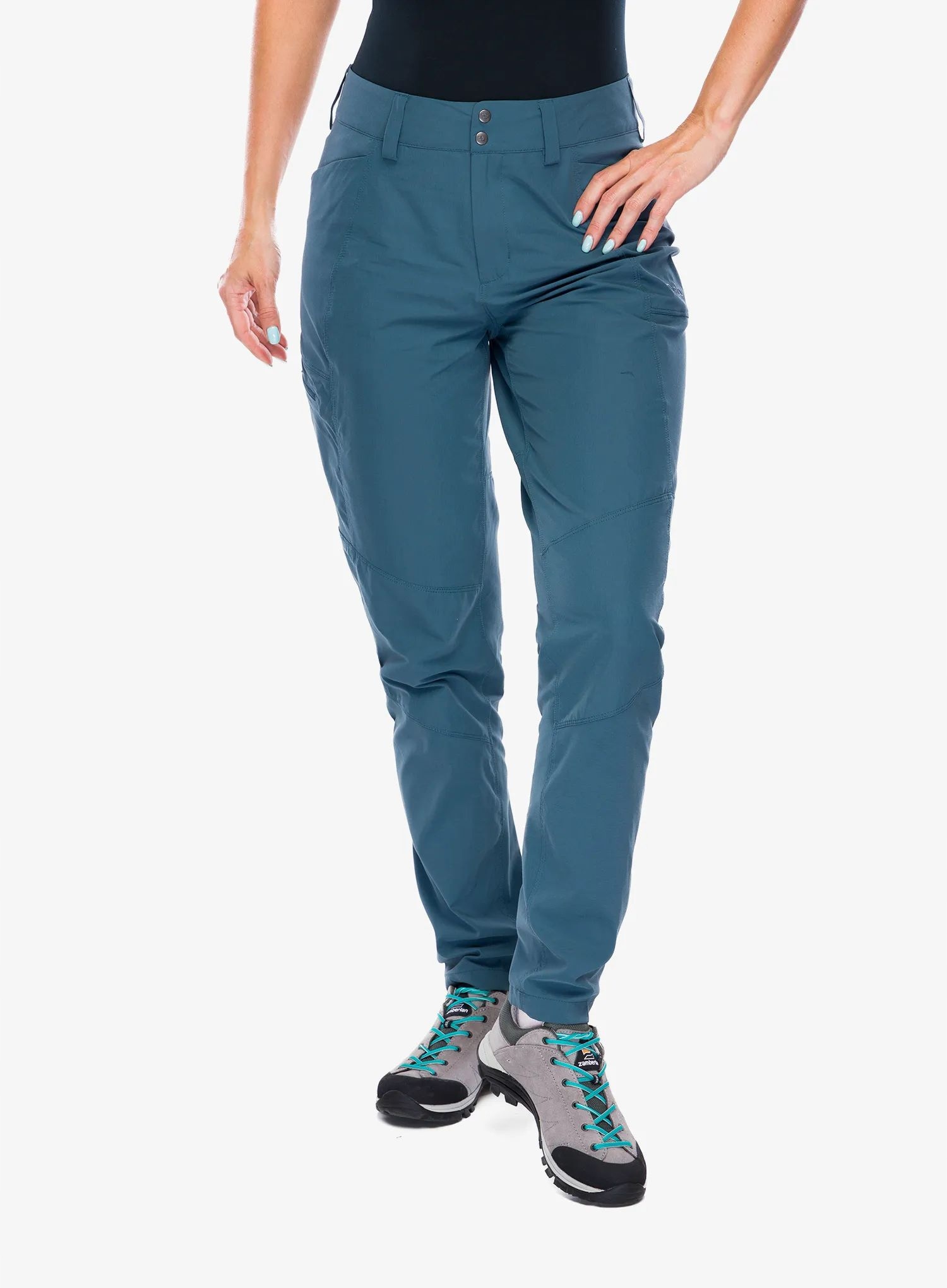 Dámské trekové kalhoty Rab Incline Light Pants orion blue, velikost 10 (s)