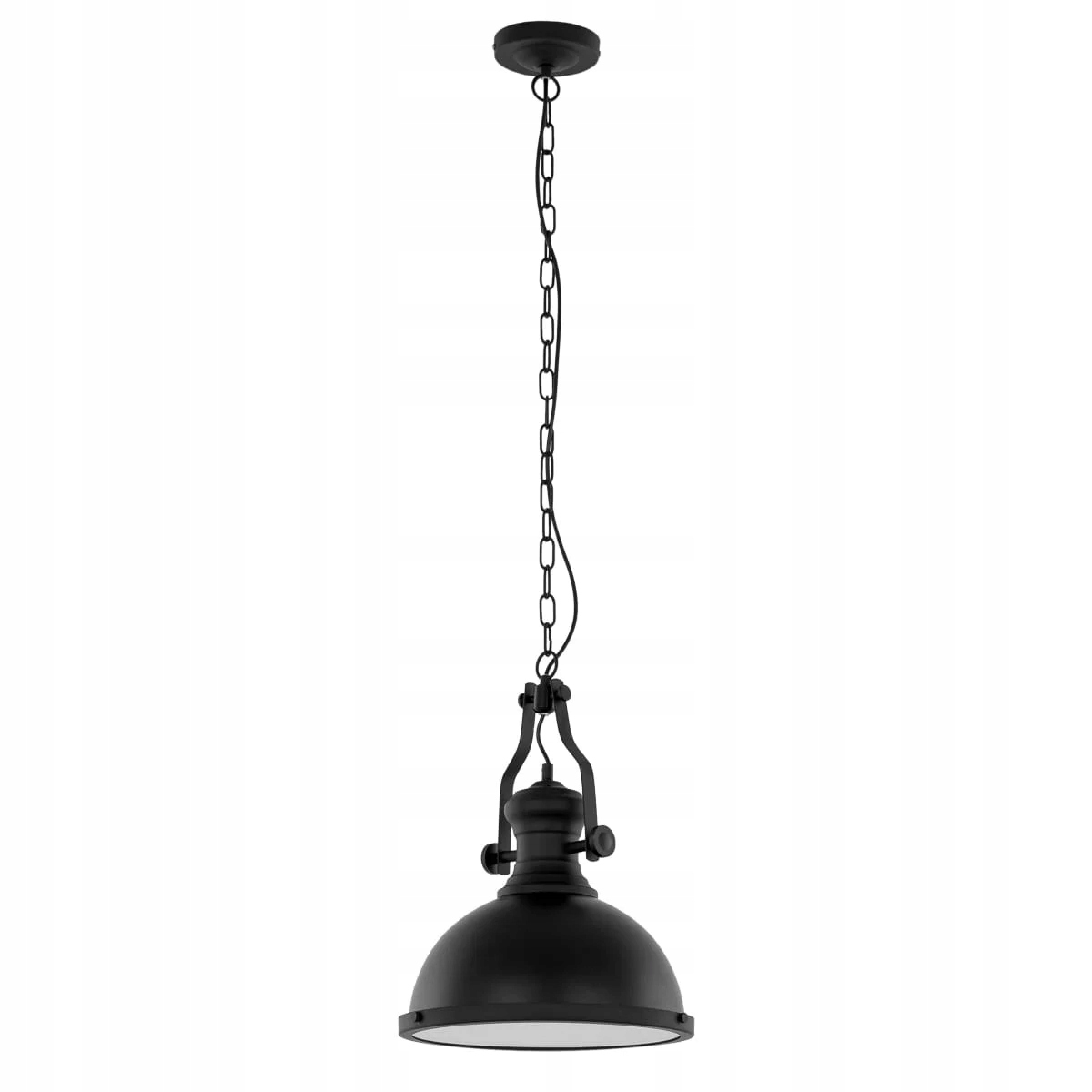 Závesná lampa Italux Maeva industriálna čierna MDM-2569/1
