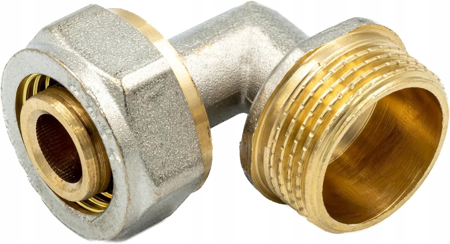 KOLANO 16 x 3/4 GWINT ZEWNĘTRZNY PEX ALUPEX MOCNE SKRĘCANE WYSOKA JAKOŚĆ