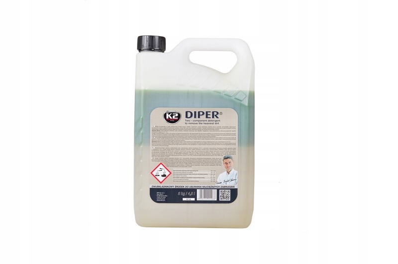 

K2 Diper 5kg Dwuskładnikowy silny środek do mycia