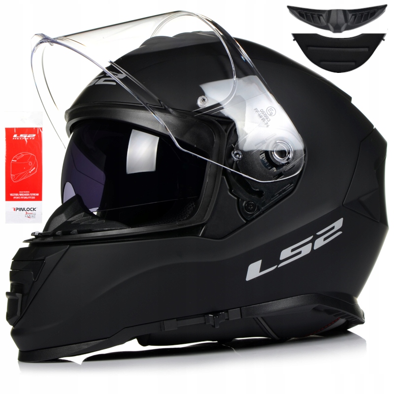 

LS2 FF800 Czarny Matt Kask Motocyklowy Zestaw r.L