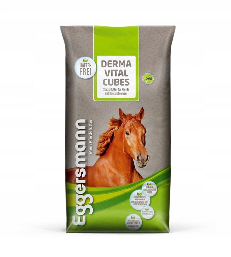 Pasza Eggersmann Derma Vital Cubes skóra 25 kg Marka Eggersmann
