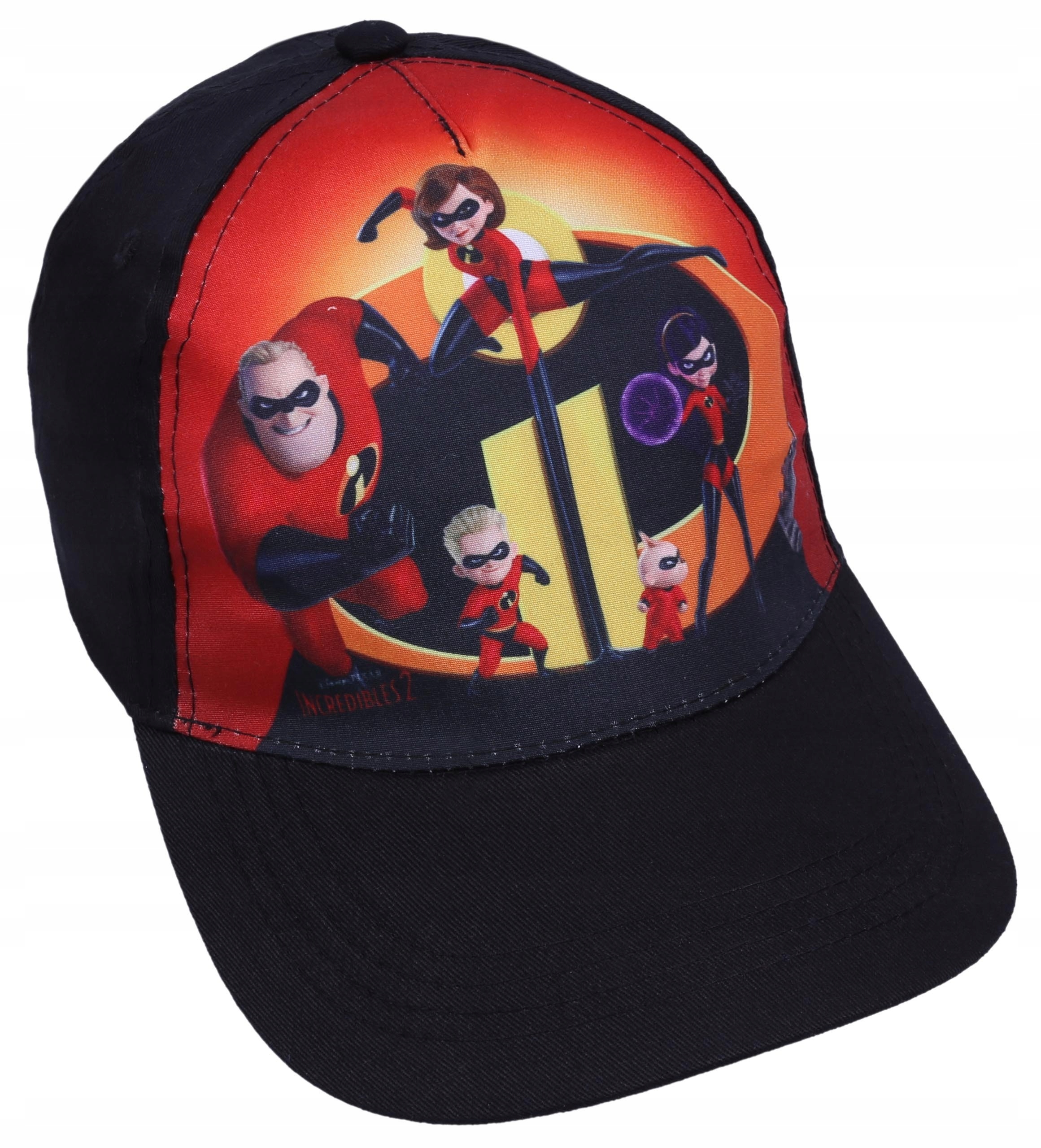 

Czarna czapka z daszkiem Iniemamocni 2 Disney 54