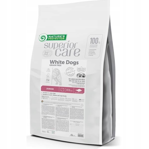 Natures Protection Superior Care Dog Dry, White Dogs