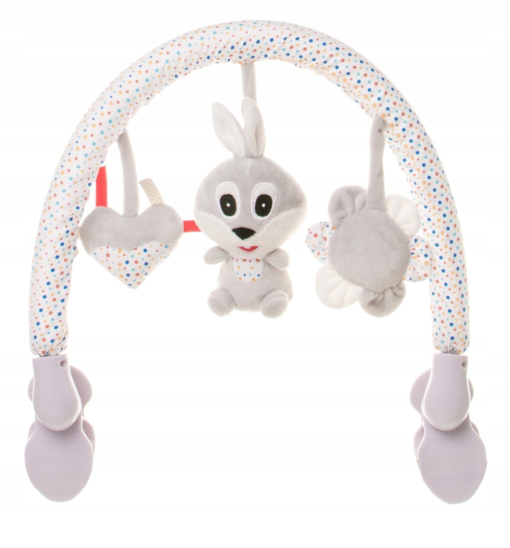

4 Baby Pluszowy Pałąk Do Wózka Łóżeczka Rabbit