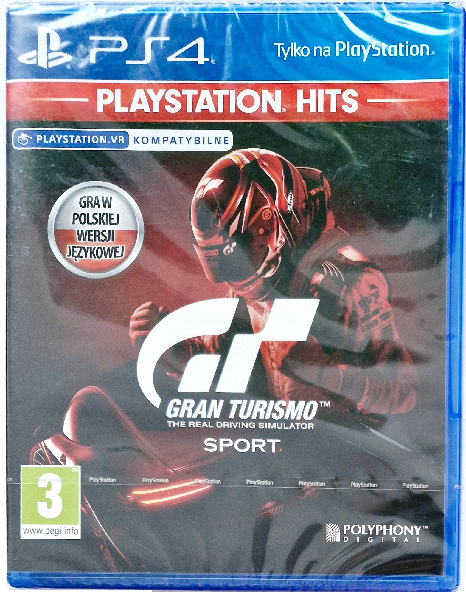 Gran Turismo Sport Playstation Vr Pl Folia PS4