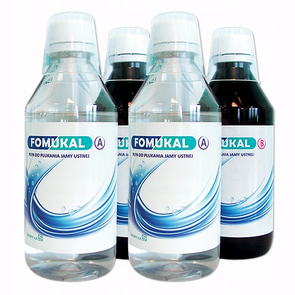 Fomukal płyn do płukania jamy ustnej, 2 x 225 ml 2 x 225 ml